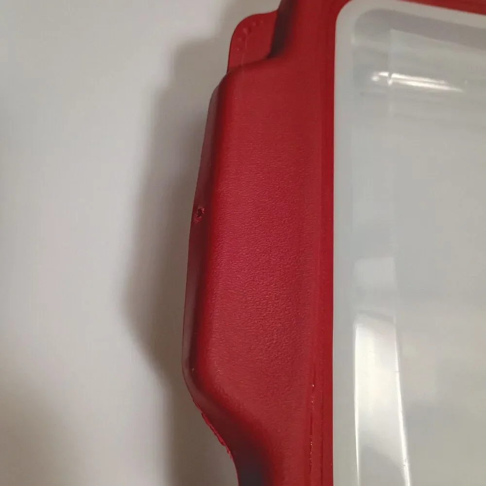 Anchor Hocking 3 Qt Glass Baking Dish w/ Red Lid 9.5x13.5 Made in USA